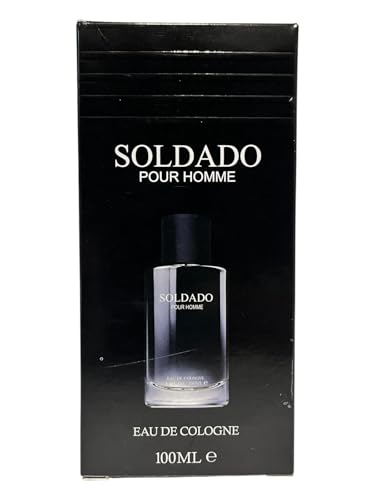 Mens Soldado Pour Homme - Lovali (100ml Eau de Cologne) | Bold, Masculine, Long-Lasting Fragrance Gift - Image 4