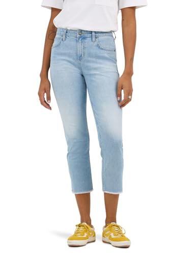 Lee Women's Legendary 23' Capri Jean, Lunar Light, 12