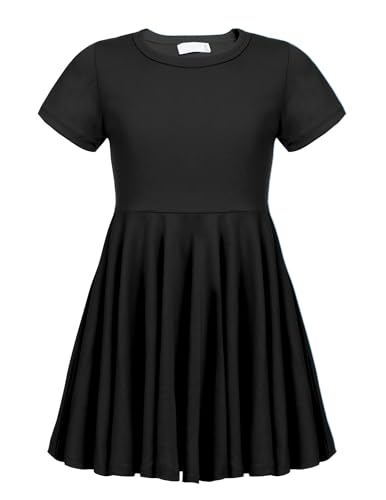 Trudge Mädchen Swing Kleider für Kinder Sommerkleid Hem Skaterkleid...