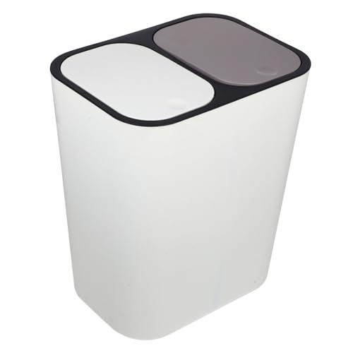 Bote de basura con dos compartimientos para cocina