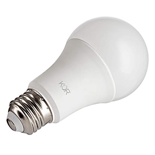 Kor Led Light Bulbs - 6 Pack Of 5000K Daylight White Lightbulbs - E26 Base, A19 Size, 15W (100W Incandescent Equivalent) - Long Lasting 1500 Lumen Bright Shatter Resistant Energy Saving Light Bulbs #TOP4