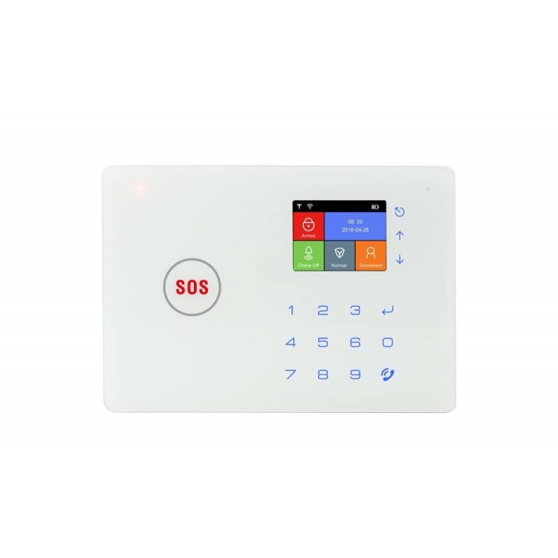 Pack Alarme Maison - Sécurité Totale prête à l'emploi - WiFi + 4G + GSM - Inclus 11 Accessoires