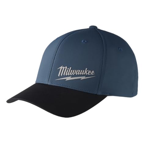 Milwaukee Electric - WORKSKIN Fitted Hats - Blue LXL