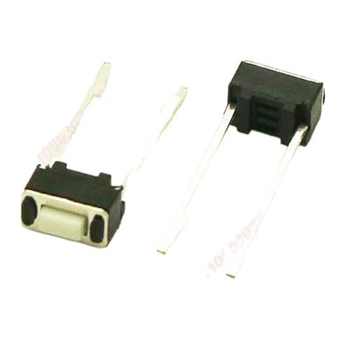 Bouton tactile 3x6x4.5mm avec broches longues pour un contact fluide sur haut-parleur