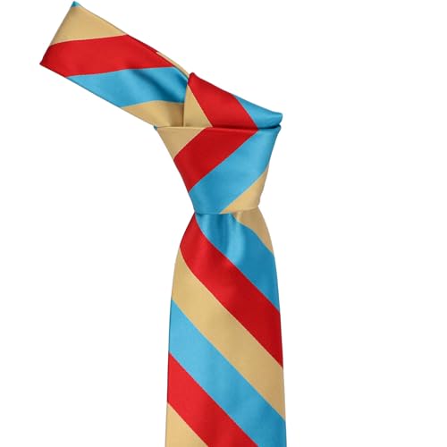 Image of tiemart Men's Striped Tie Standard Length