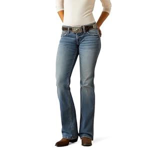 Ariat Women’s Mid Rise Allison Boot Cut Jeans