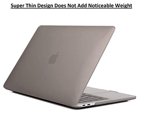 Image of Midkart Hard Shell Plastic Case Cover Compatible with MacBook Pro 16 Inch with Touch Bar and Touch ID Model A2141 Release 2019 /2020 with Silicon Key Guard and Dust Plugs, Matte Smoke Grey