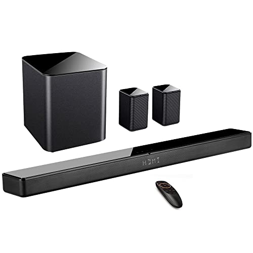 Soundbar Wave One Atlantic Ocean 5.1 Bluetooth Hdmi Arc Usb Aux 300w Bivolt