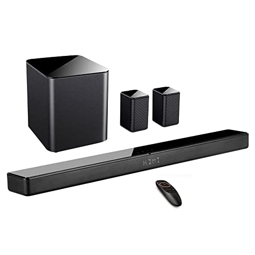 Soundbar Wave One Atlantic Ocean 5.1 Bluetooth Hdmi Arc Usb Aux 300w Bivolt