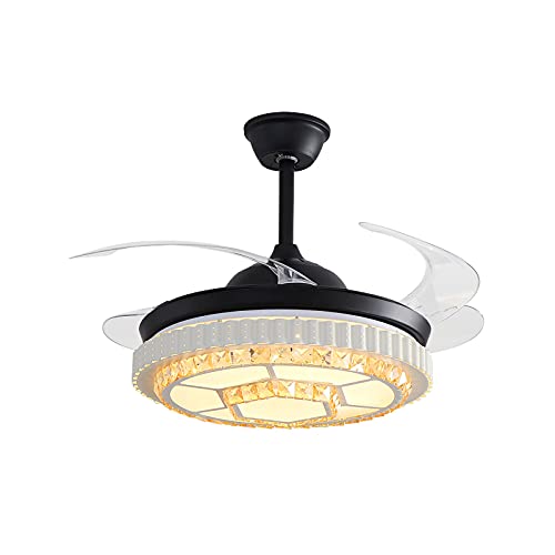 Ventilateur de plafond LED 48W avec télécommande et éclairage variable - 2