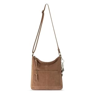The Sak Lucia Crossbody Bag in Leather, Convertible Purse with Adjustable Strap