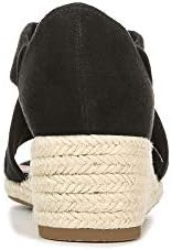 LifeStride Womens Siesta Espadrille Wedge Black 8.5 W | Image 5