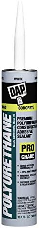Dap 18810 Polyurethane Door Window and Siding Sealant, 10.1-Ounce, White