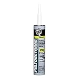 DAP Polyurethane Premium Construction Adhesive Sealant, White, 10.1 Oz (7079818810)