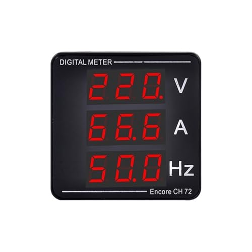 Voltmètre alternatif AC 50-500V évitez les surcharges avec cet ampèremètre 120A de panneau