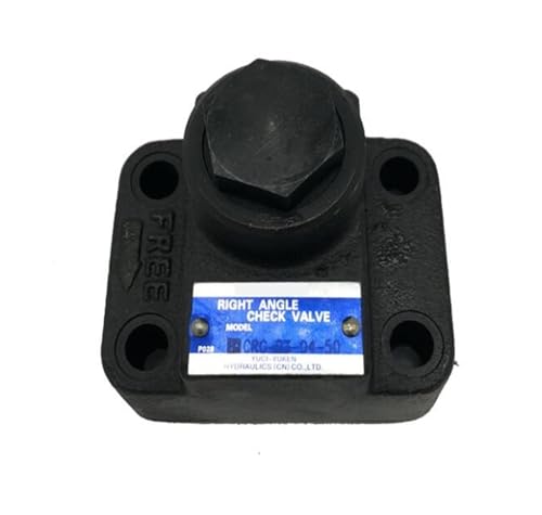 Clapet anti-retour CRG-06-35 haute pression à filetage équerre robuste