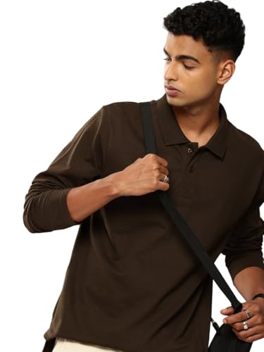 Image of Dillinger Men Oversized Long Sleeve Polo Tshirt