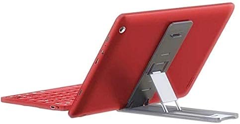 Azpen 10.1 inch Android 8.1 Oreo HD Tablet, GMS Google Certified, Bonus- Bluetooth Keyboard, Case and Stand Included (RED)