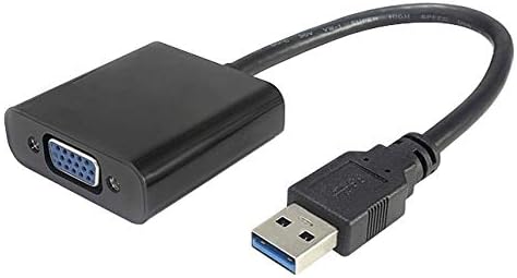 Premium Cord USB 3.0 Adapter for VGA, Full HD 1080p, USB3.0 Connection