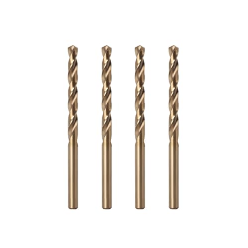 Misuyue 8% Cobalt Drill Bits, Metal Drill Bit Set 4.2mm, HSS M42 Carbide Twist Drill Bit for Metal Stainless Hard Steel Aluminum, Wood Drill Bits (4pcs) 1 Misuyue 8% Cobalt Drill Bits, Metal Drill Bit Set 4.2mm, HSS M42 Carbide Twist Drill Bit for Metal Stainless Hard Steel Aluminum, Wood Drill Bits (4pcs)