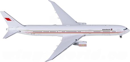 for JC Wings for Bahrain Royal Flight for Boeing 767-400ER A9C-HMH 1:400 Airplane Pre-Built Model