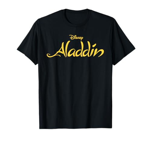 Disney Aladdin t-shirt jaune haut en coton pour fan du film classique