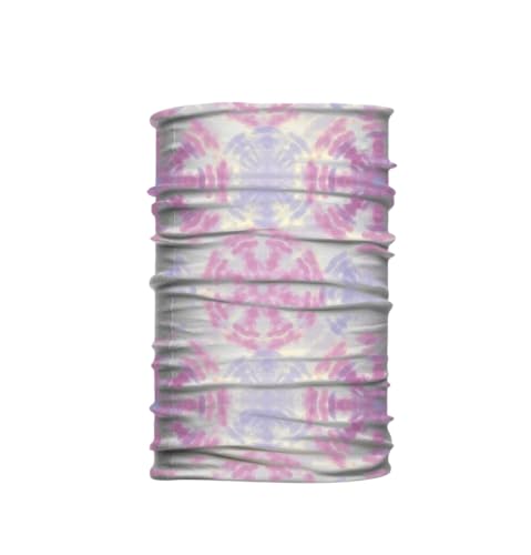 BLUECHOLON Braga de Cuello Multifuncional Unisex, Elástica, Bufanda Tubular para Senderismo, Running, Ciclismo, Esquí, Moto, Talla Única (Rosa Lila)