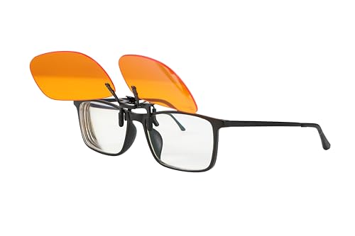 Image of Sleep ZM Blue Light Blocking & Light Sensitivity Clip On Glasses - 14 Lens Types for Comfort, Relaxation, Sleep & Relief