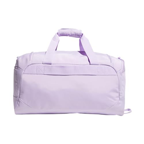 Image of adidas Defender 5 Duffel Bag for Sports, Gym and Travel, Powder Plum Purple /Aurora Plum Purple, OSFA