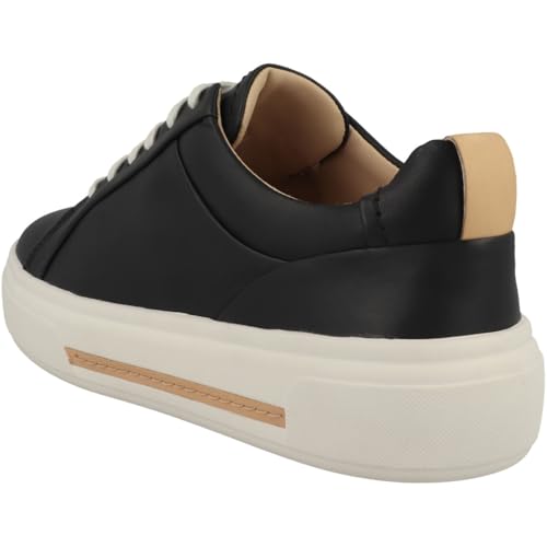 Clarks Femme Hollyhock Walk Basket, Black Leather, 36 EU