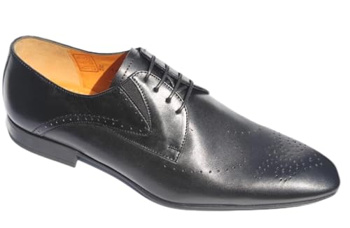 belym Chaussure Homme Richelieu Cuir Noir