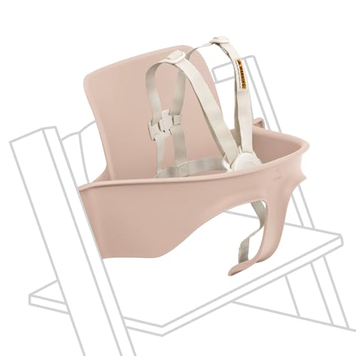 Stokke Tripp Trapp Baby Set 2, Serene Pink - Ages 6-36 Months - Convert The Tripp Trapp Chair into a...