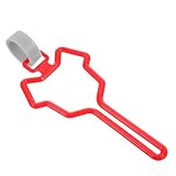 VERDANVERSE Hundekotbeutelhalter Abs Kunststoff mit Clip für Leine Freihändiges...
