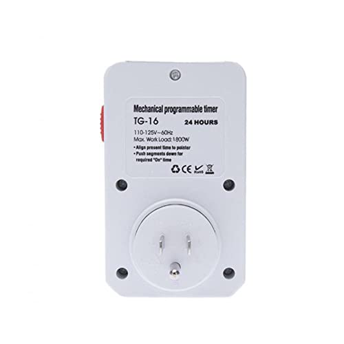 Okdeals AM8AM0F57QUS Electric Outlet Smart Controller Grounded Timer Timer Switch Socket Timing Socket Automatic Power Off Socket Grounded Outlet thumb #5