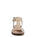 Naturalizer Womens Brandy Flat Sandal Coastal Tan Leather 5 M