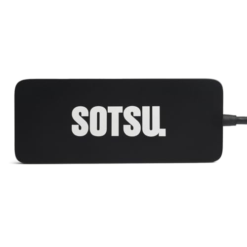 Image of SOTSU USB-C Hub | Dual Display 4K: HDMI + USB-C | 10 in 1 Docking Station | USB-A 3.0 * 2 | 100W PD | Gigabit Ethernet | SD /TF | Sutiable for MacBook /DELL /HP /Lenovo /Surface /iPad /Tablet