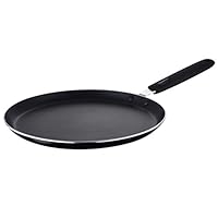 RB RENBERG RB-1065-BK Sartén para pancakes 24 X 1.8 cm aluminio prensado, inducción, black jazzy frying pans, connection, multi-coloured