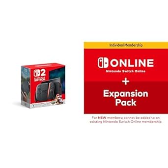 Mundo de Wario llega a Nintendo Switch 9 31dsRnKp+CL. SX342 Nintendo Switch 2 + Mario Kart World Bundle with 12-Month Switch Online + Expansion Pack Membership