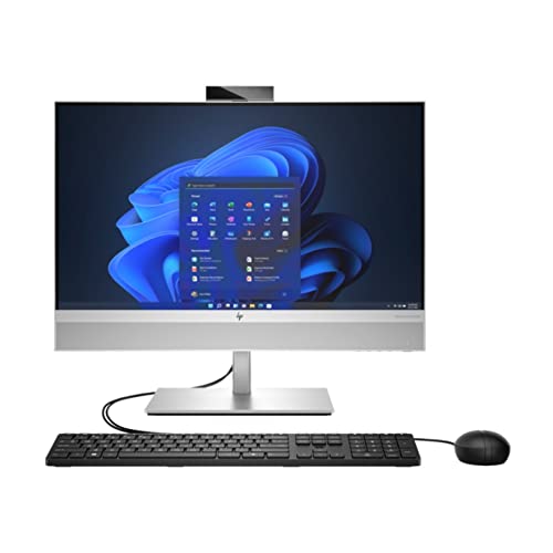 Image of HP EliteOne 840 G9 All-in-One Computer - Intel Core i7 12th Gen i7-12700 Dodeca-core (12 Core) 2.10 GHz - 16 GB RAM DDR5 SDRAM - 256 GB M.2 PCI Express NVMe SSD - 23.8 inch Full HD 1920 x 1080 - Desktop
