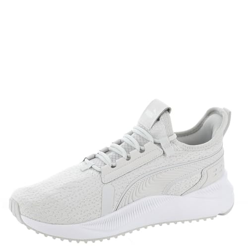 PUMA PUMA Pacer Future Street Mono Lux Womens Sneaker 6 BM US Feather GreyFeather Grey