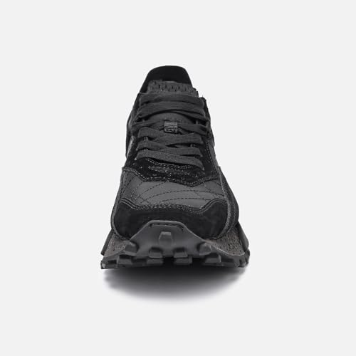 Image of The NSJ600 is a Sneaker with a Very Graphic Design, Made of Leather, Premium Suede and Nylon its Vintage Sporty Finish fit Every Outfit.
