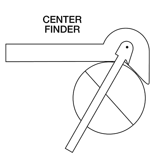 General Tools Régua multiuso 6 em 1 tamanho de bolso e calibre #16ME com régua de 10 cm e graduações