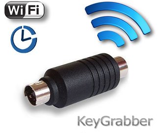 PS/2 KeyLogger Wi-Fi Premium Black Edition