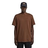 Fentes latérales G-STAR T-Shirt Nifous, Marron (Potting Soil D24449-d976-h386), XL