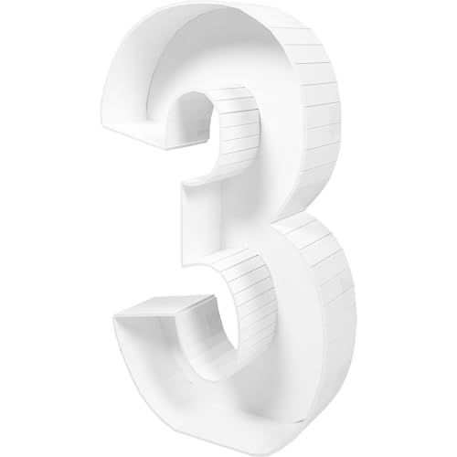 Cadre photo 3D en ballons chiffres pour réussir votre décor de fête