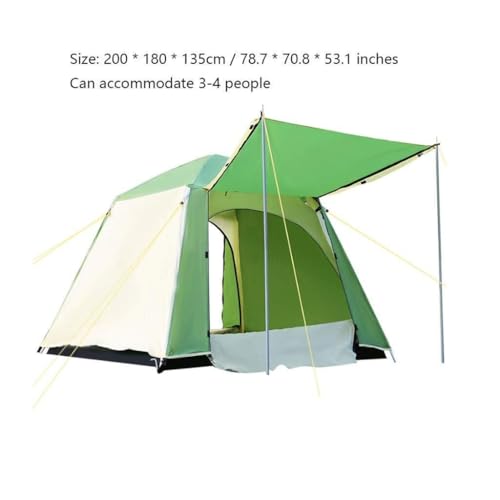 Carpa automática para 3-4 personas, impermeable y resistente UV miniatura 2