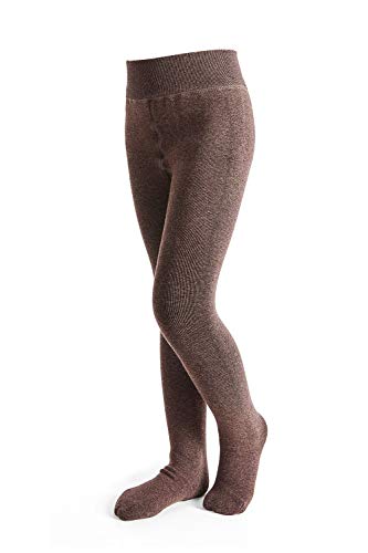 HowJoJo Girls Fleece Lined Leggings Warm Winter Footed Tights High Waist Leggings Pants