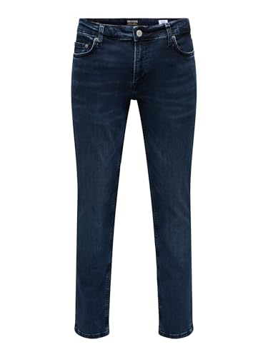 Jean slim homme noir confortable Only & Sons Onsloom 4976