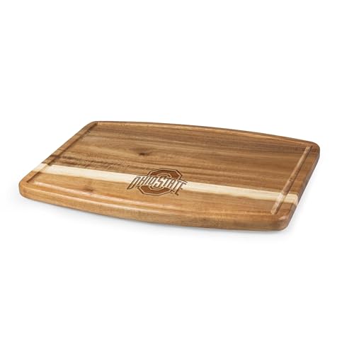 Tabla de cortar ovalada de madera Acacia miniatura 2
