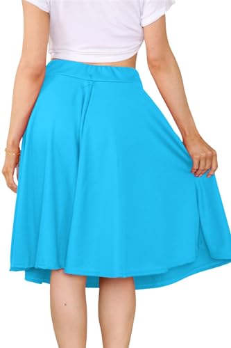 Jupe patineuse confort sans fermeture taille élastique pour bouger sans gêne - 3
